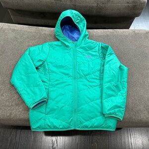 Girls Reversible The North Face Coat Size L